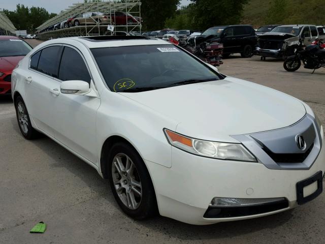 19UUA8F28BA003555 - 2011 ACURA TL WHITE photo 1