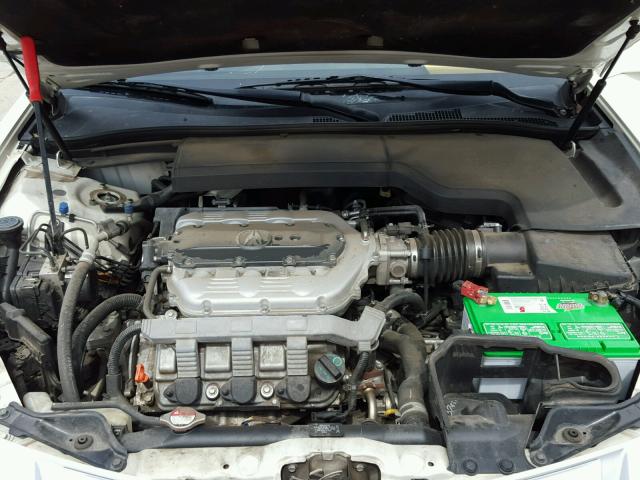 19UUA8F28BA003555 - 2011 ACURA TL WHITE photo 7