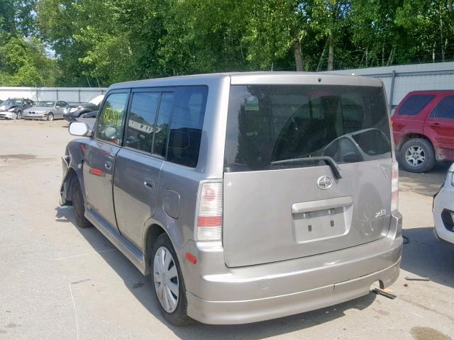 JTLKT324X50205323 - 2005 TOYOTA SCION XB 灰色 照片 3