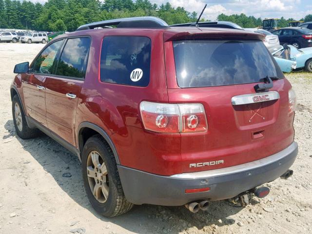 1GKER13717J136771 - 2007 GMC ACADIA SLE RED photo 3