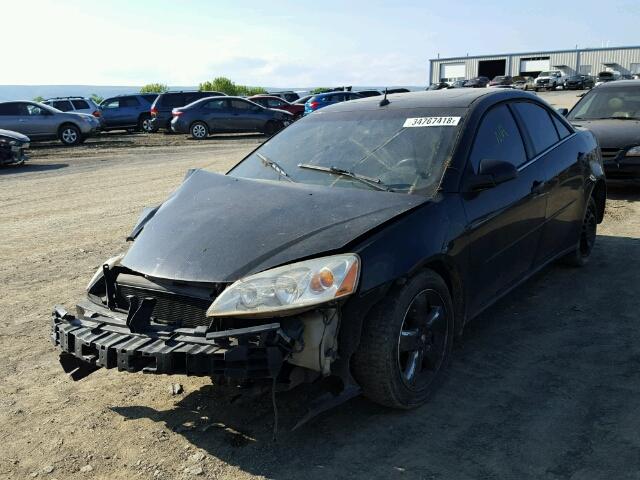 1G2ZH528954114308 - 2005 PONTIAC G6 GT BLACK photo 2