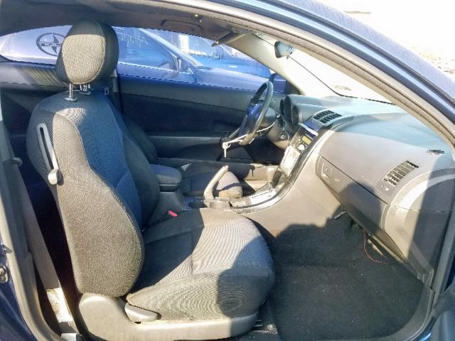 JTKDE177250015417 - 2005 TOYOTA SCION TC BLUE photo 5