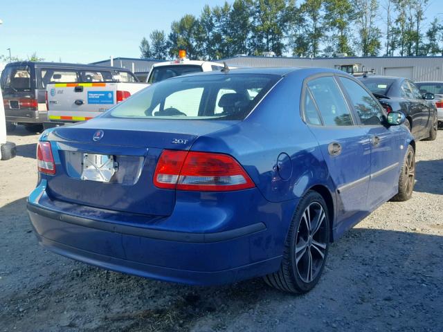 YS3FD49Y131040142 - 2003 SAAB 9-3 ARC BLUE photo 4