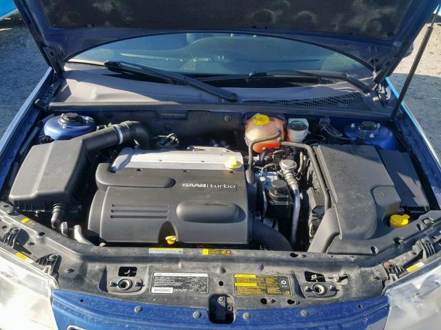 YS3FD49Y131040142 - 2003 SAAB 9-3 ARC BLUE photo 7