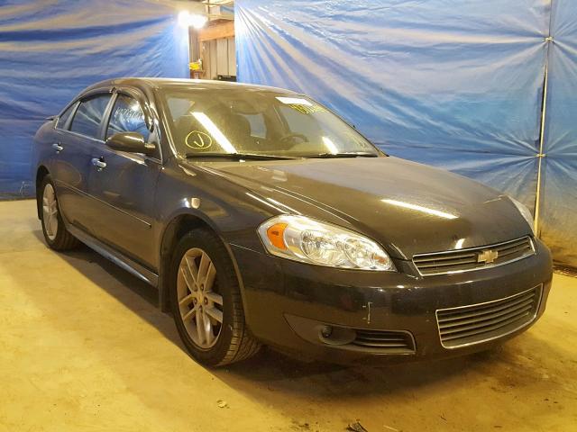 2G1WC5EM2A1172345 - 2010 CHEVROLET IMPALA LTZ BLACK photo 1