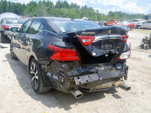 1N4AA6AP7HC362858 - 2017 NISSAN MAXIMA 3.5 BLACK photo 3