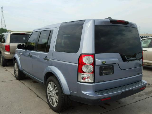 SALAM2D46AA546811 - 2010 LAND ROVER LR4 HSE PL BLUE photo 3