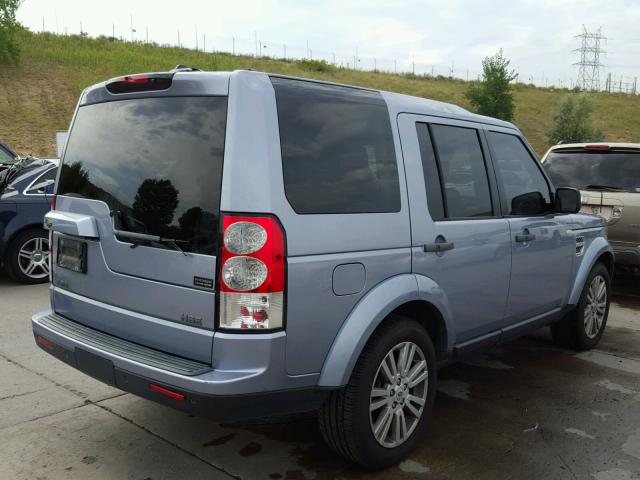 SALAM2D46AA546811 - 2010 LAND ROVER LR4 HSE PL BLUE photo 4