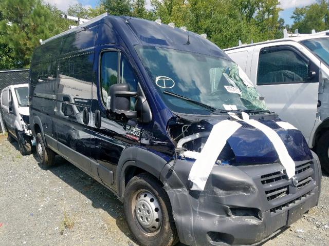 3C6TRVDGXJE143867 - 2018 RAM PROMASTER 蓝色 照片 1