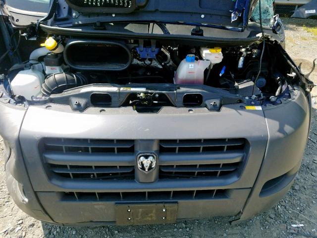 3C6TRVDGXJE143867 - 2018 RAM PROMASTER 蓝色 照片 7