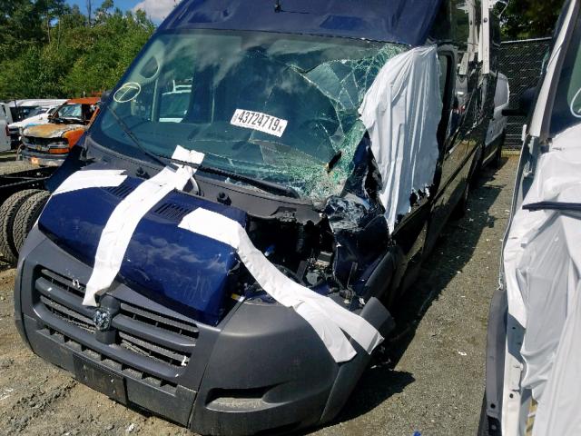3C6TRVDGXJE143867 - 2018 RAM PROMASTER 蓝色 照片 9