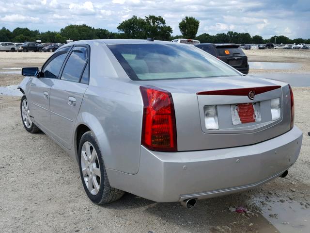 1G6DP577260144514 - 2006 CADILLAC CTS HI FEA SILVER photo 3