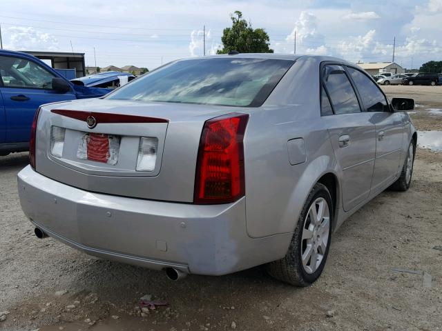 1G6DP577260144514 - 2006 CADILLAC CTS HI FEA SILVER photo 4