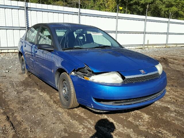 1G8AZ52F43Z136280 - 2003 SATURN ION LEVEL BLUE photo 1