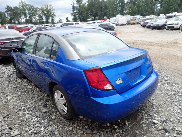 1G8AZ52F43Z136280 - 2003 SATURN ION LEVEL BLUE photo 3