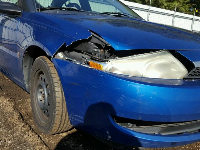 1G8AZ52F43Z136280 - 2003 SATURN ION LEVEL BLUE photo 9