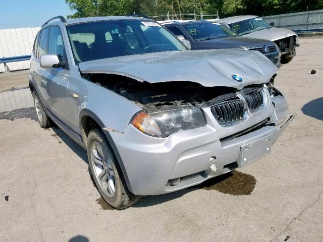 WBXPA93466WG80707 - 2006 BMW X3 3.0I SILVER photo 1