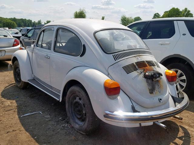 1332698937 - 1973 VOLKSWAGEN BEETLE WHITE photo 3