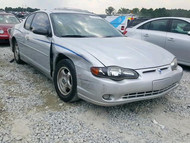 2G1WW12E249439745 - 2004 CHEVROLET MONTE CARL ვერცხლისფერი ფოტო 1
