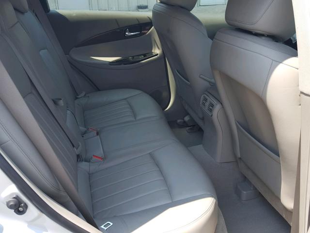 JN1AJ0HPXAM702987 - 2010 INFINITI EX35 BASE SILVER photo 6