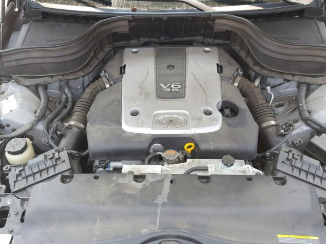 JN1AJ0HPXAM702987 - 2010 INFINITI EX35 BASE SILVER photo 7