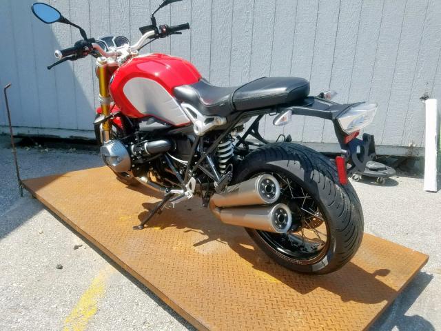 WB10A1608FZ614869 - 2015 BMW R NINE T RED photo 3