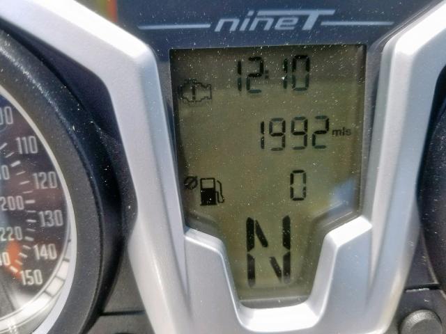 WB10A1608FZ614869 - 2015 BMW R NINE T RED photo 8