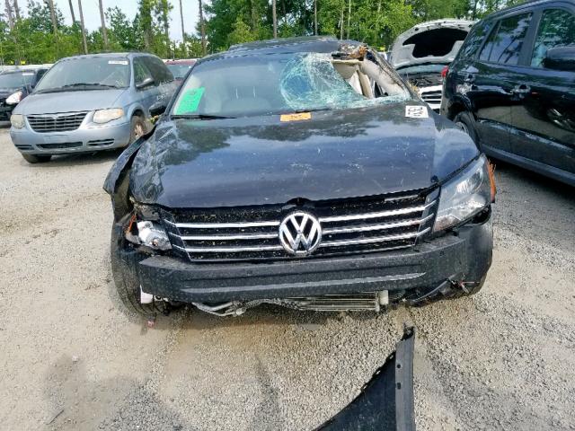 1VWBS7A35FC103598 - 2015 VOLKSWAGEN PASSAT SE BLACK photo 9