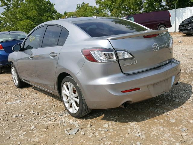 JM1BL1S51A1143498 - 2010 MAZDA 3 S SILVER photo 3