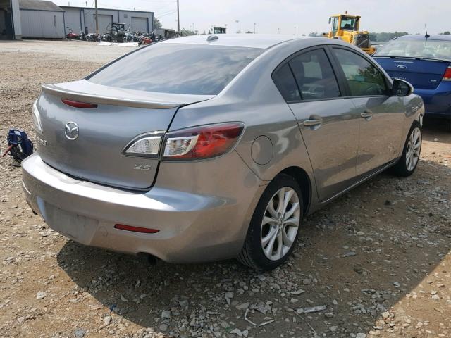 JM1BL1S51A1143498 - 2010 MAZDA 3 S SILVER photo 4