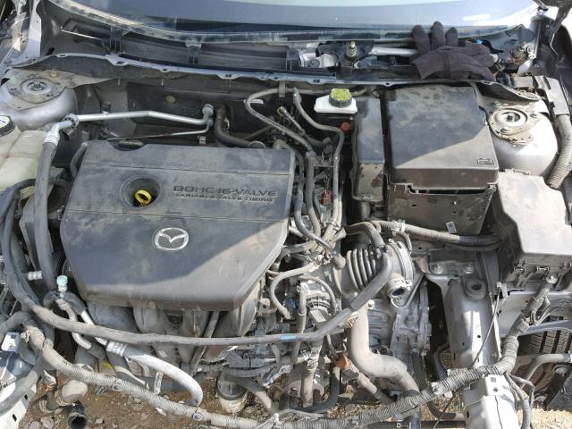 JM1BL1S51A1143498 - 2010 MAZDA 3 S SILVER photo 7