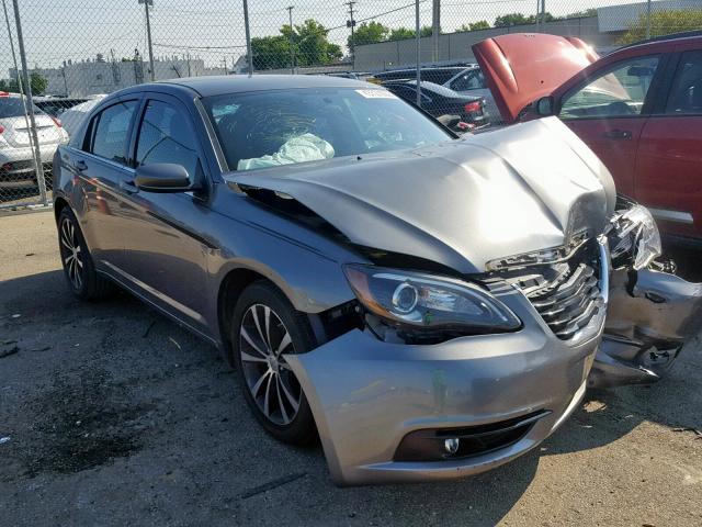 1C3CCBBGXCN251176 - 2012 CHRYSLER 200 TOURIN GRAY photo 1