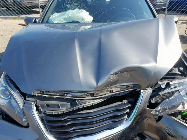 1C3CCBBGXCN251176 - 2012 CHRYSLER 200 TOURIN GRAY photo 7