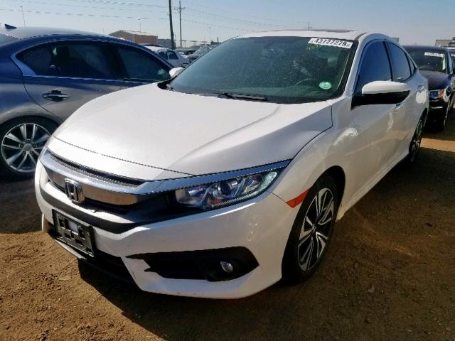 19XFC1F75GE001366 - 2016 HONDA CIVIC EXL 白色 照片 2