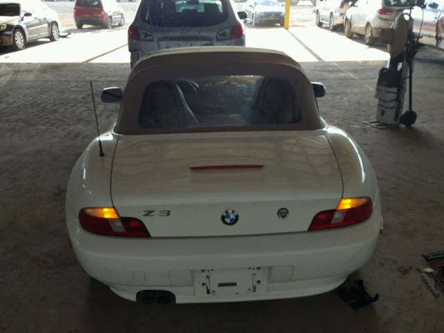 WBACH9343YLG05889 - 2000 BMW Z3 2.3 WHITE photo 6