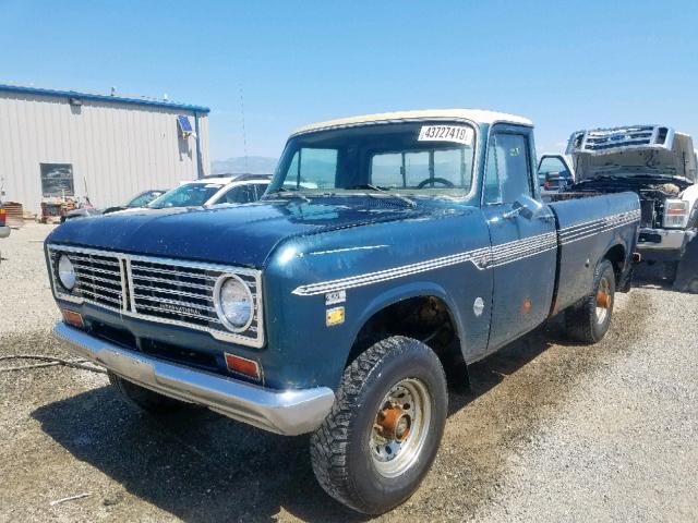 3Q2C0CHB70850 - 1973 INTERNATIONAL PICKUP GREEN photo 2