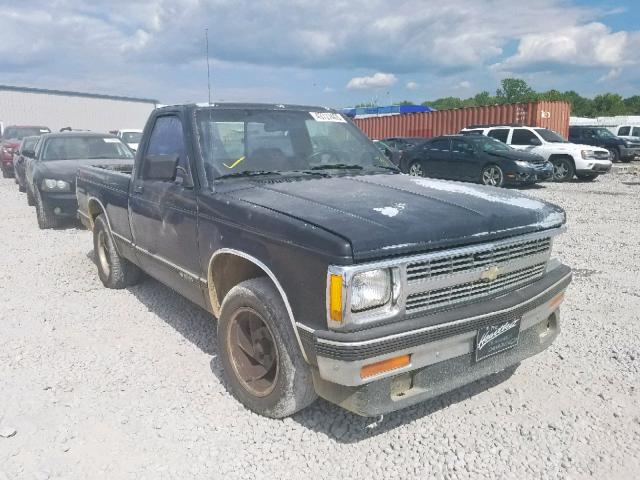 1GCCS14Z4N8119815 - 1992 CHEVROLET S TRUCK S1 BLACK photo 1