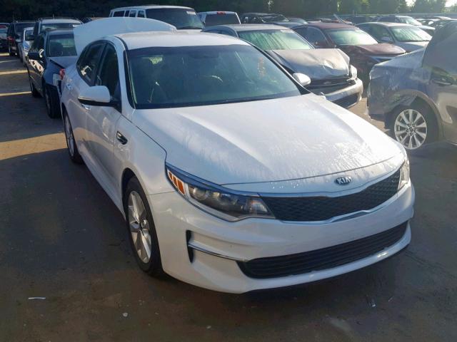 5XXGT4L32GG052063 - 2016 KIA OPTIMA LX WHITE photo 1