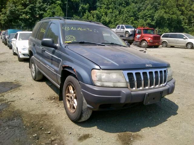 1J4GW48S13C600792 - 2003 JEEP GRAND CHER GRAY photo 1