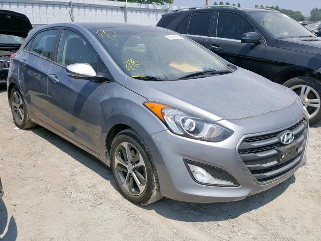 KMHD35LH9GU270091 - 2016 HYUNDAI ELANTRA GT GRAY photo 1