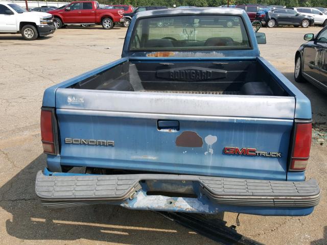 1GTCS14R7P8502666 - 1993 GMC SONOMA BLUE photo 6