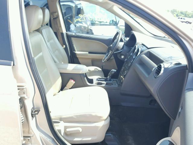 1FMDK05WX8GA05343 - 2008 FORD TAURUS X S TAN photo 5