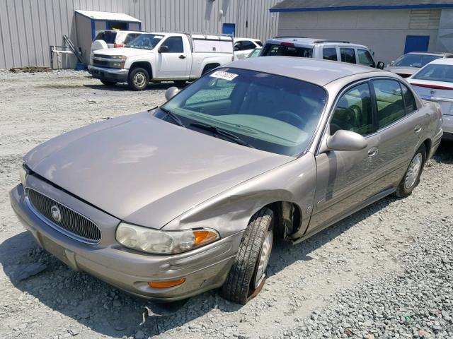 1G4HP54K61U229277 - 2001 BUICK LESABRE CU TAN photo 2