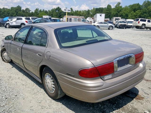 1G4HP54K61U229277 - 2001 BUICK LESABRE CU TAN photo 3