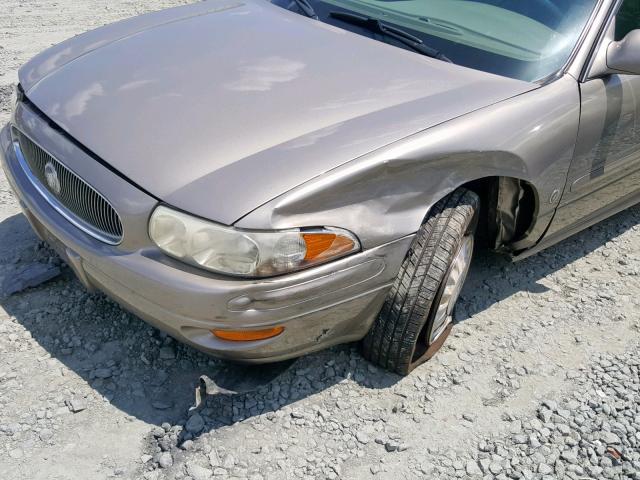 1G4HP54K61U229277 - 2001 BUICK LESABRE CU TAN photo 9