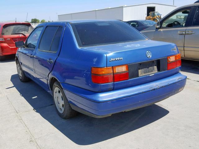 3VWRF81H4WM128897 - 1998 VOLKSWAGEN JETTA TDI BLUE photo 3