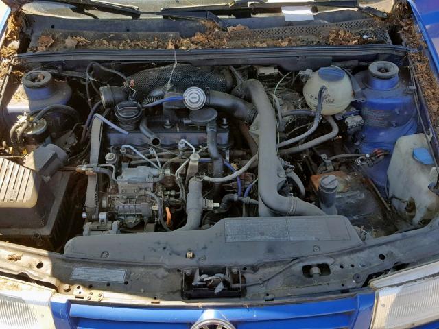 3VWRF81H4WM128897 - 1998 VOLKSWAGEN JETTA TDI BLUE photo 7