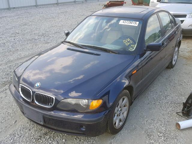 WBAEU33445PR17920 - 2005 BMW 325 XI BLUE photo 2