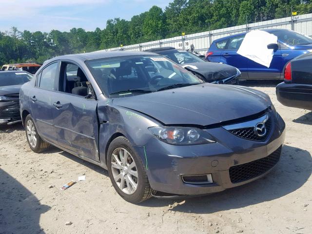 JM1BK32FX81783727 - 2008 MAZDA 3 I GRAY photo 1