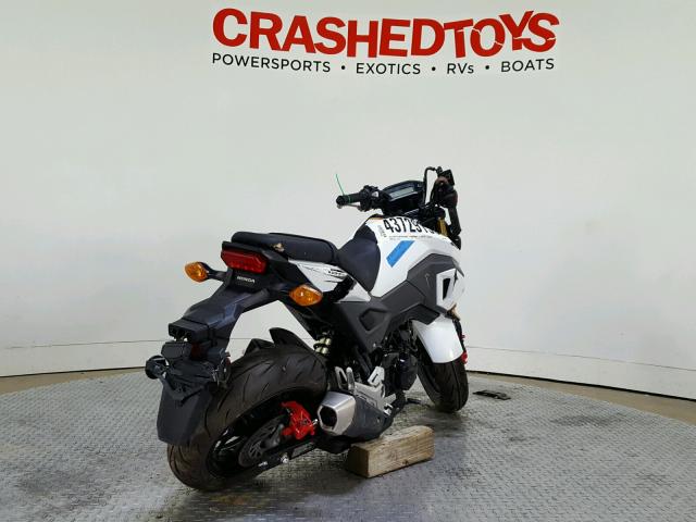 MLHJC7510J5010972 - 2018 HONDA GROM 125 WHITE photo 8